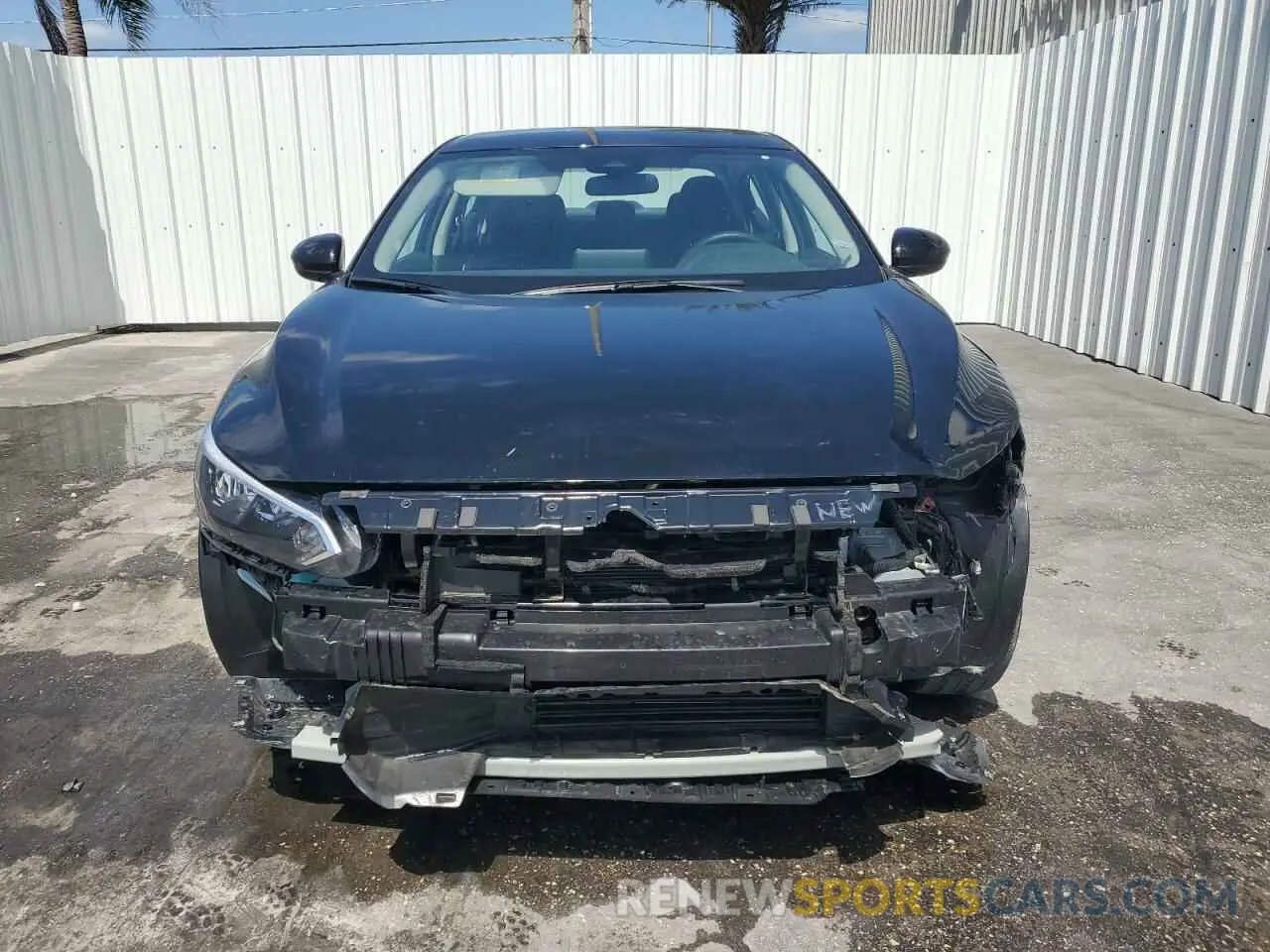 5 Photograph of a damaged car 3N1AB8CV8SY301776 NISSAN SENTRA 2025