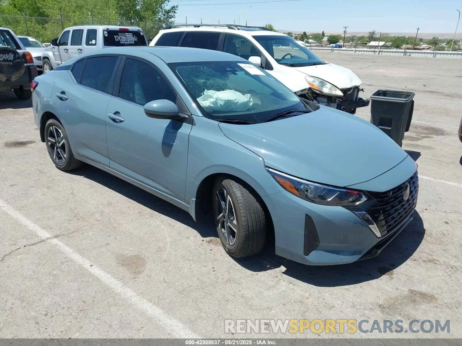 1 Photograph of a damaged car 3N1AB8CV9SY206109 NISSAN SENTRA 2025