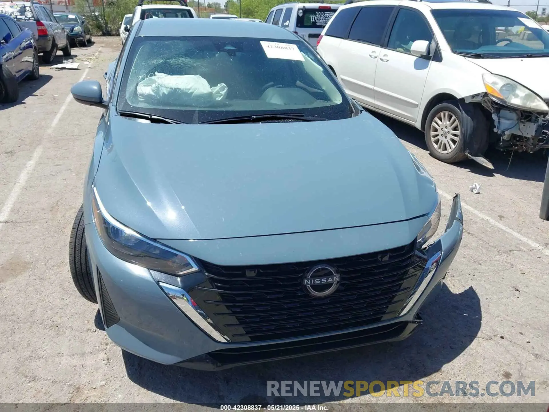 12 Photograph of a damaged car 3N1AB8CV9SY206109 NISSAN SENTRA 2025