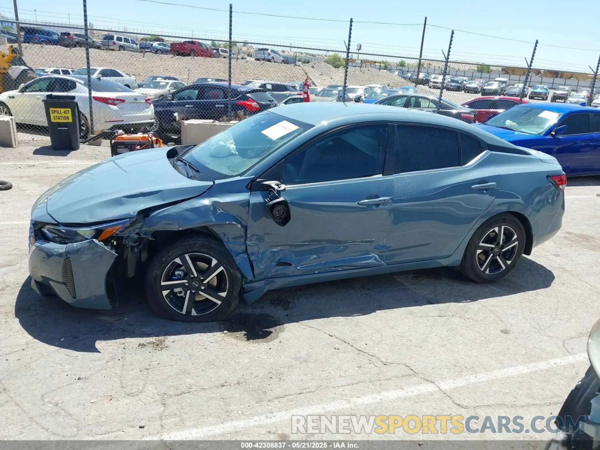 14 Photograph of a damaged car 3N1AB8CV9SY206109 NISSAN SENTRA 2025