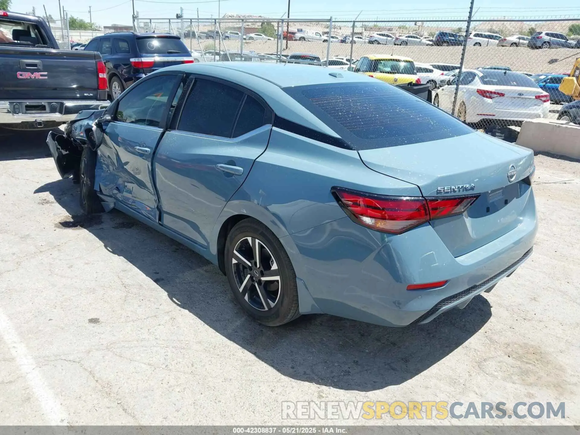 3 Photograph of a damaged car 3N1AB8CV9SY206109 NISSAN SENTRA 2025