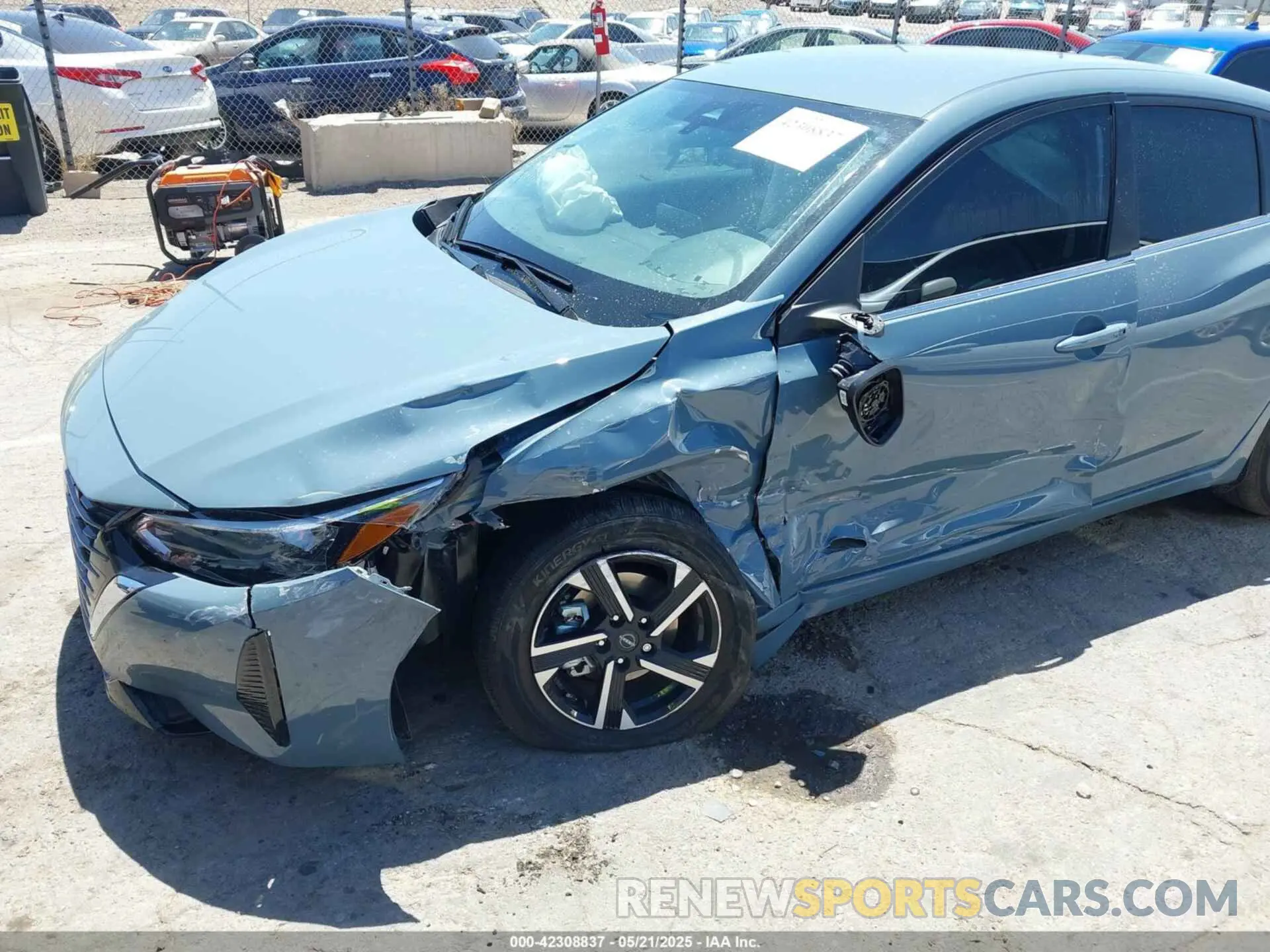 6 Photograph of a damaged car 3N1AB8CV9SY206109 NISSAN SENTRA 2025