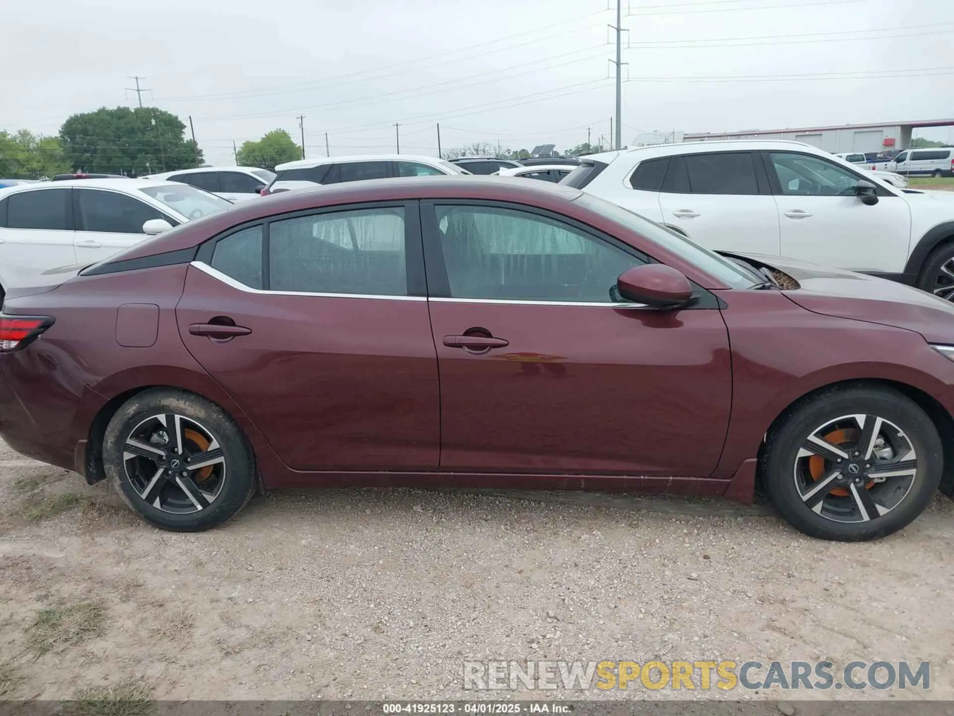 13 Photograph of a damaged car 3N1AB8CV9SY213433 NISSAN SENTRA 2025