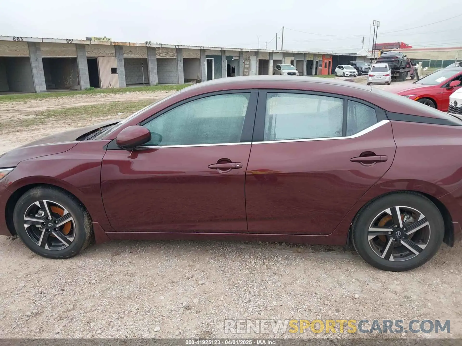 14 Photograph of a damaged car 3N1AB8CV9SY213433 NISSAN SENTRA 2025