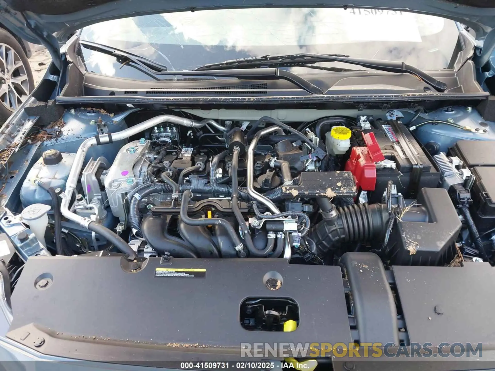 10 Photograph of a damaged car 3N1AB8CV9SY228854 NISSAN SENTRA 2025