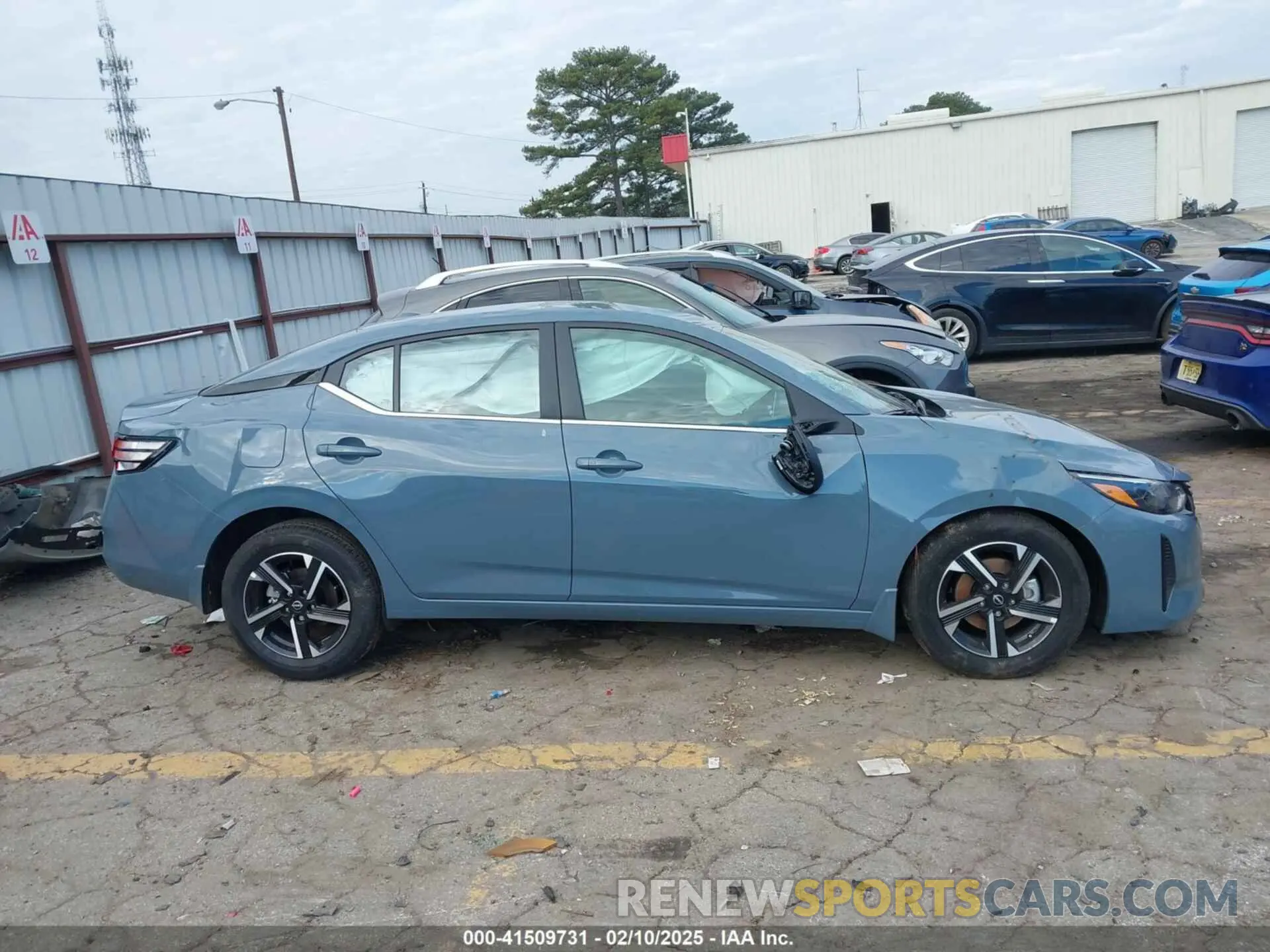 13 Photograph of a damaged car 3N1AB8CV9SY228854 NISSAN SENTRA 2025