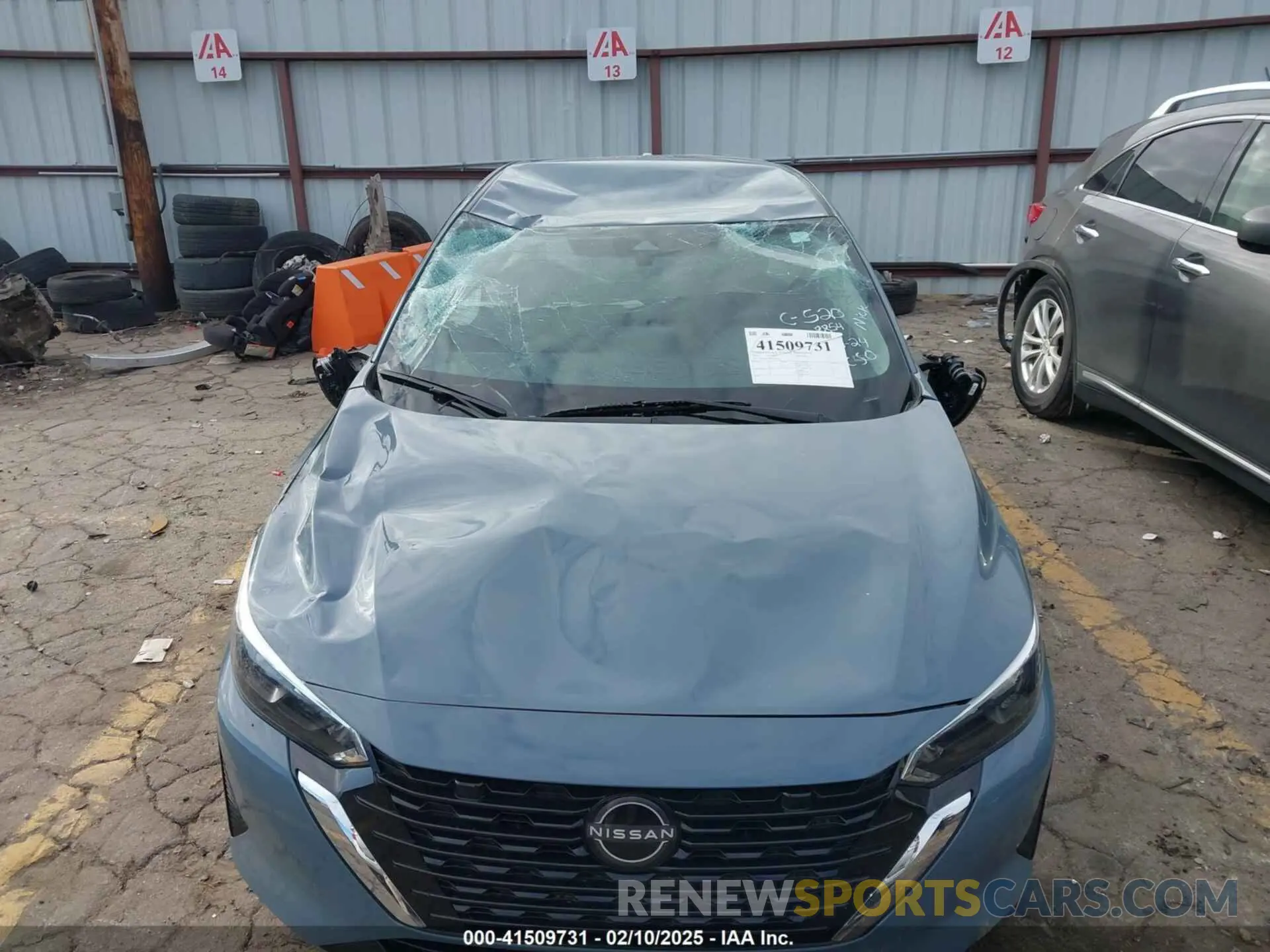 6 Photograph of a damaged car 3N1AB8CV9SY228854 NISSAN SENTRA 2025
