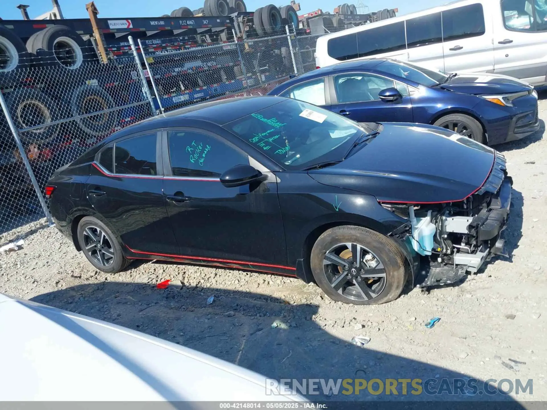 13 Photograph of a damaged car 3N1AB8CV9SY236498 NISSAN SENTRA 2025