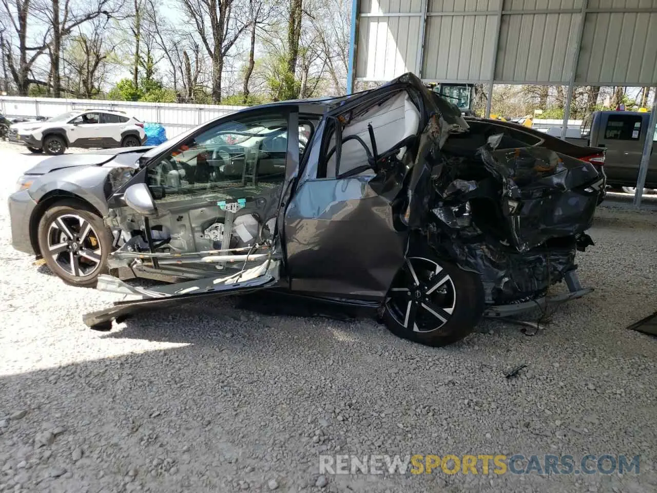 2 Photograph of a damaged car 3N1AB8CV9SY239966 NISSAN SENTRA 2025