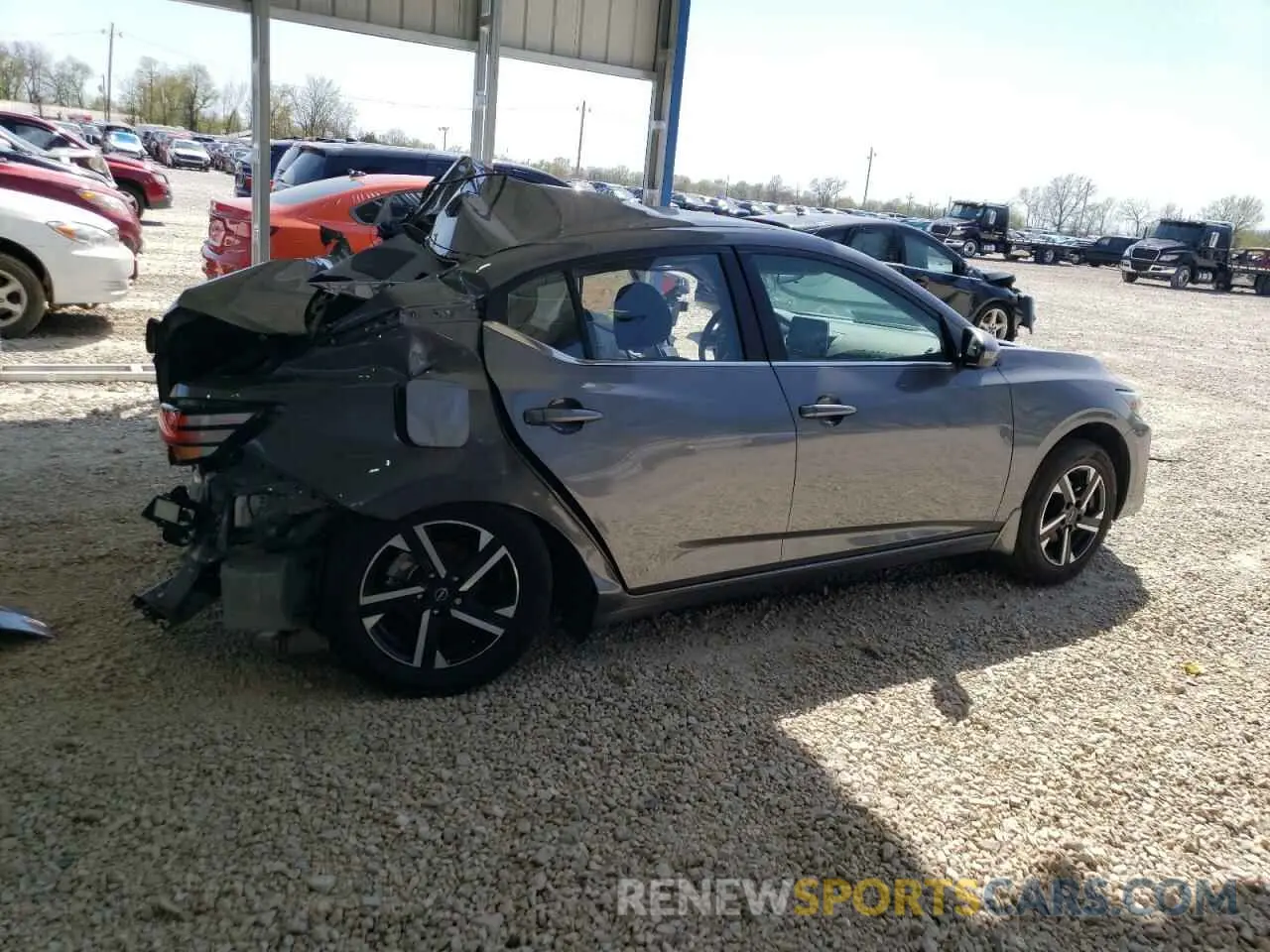 3 Photograph of a damaged car 3N1AB8CV9SY239966 NISSAN SENTRA 2025