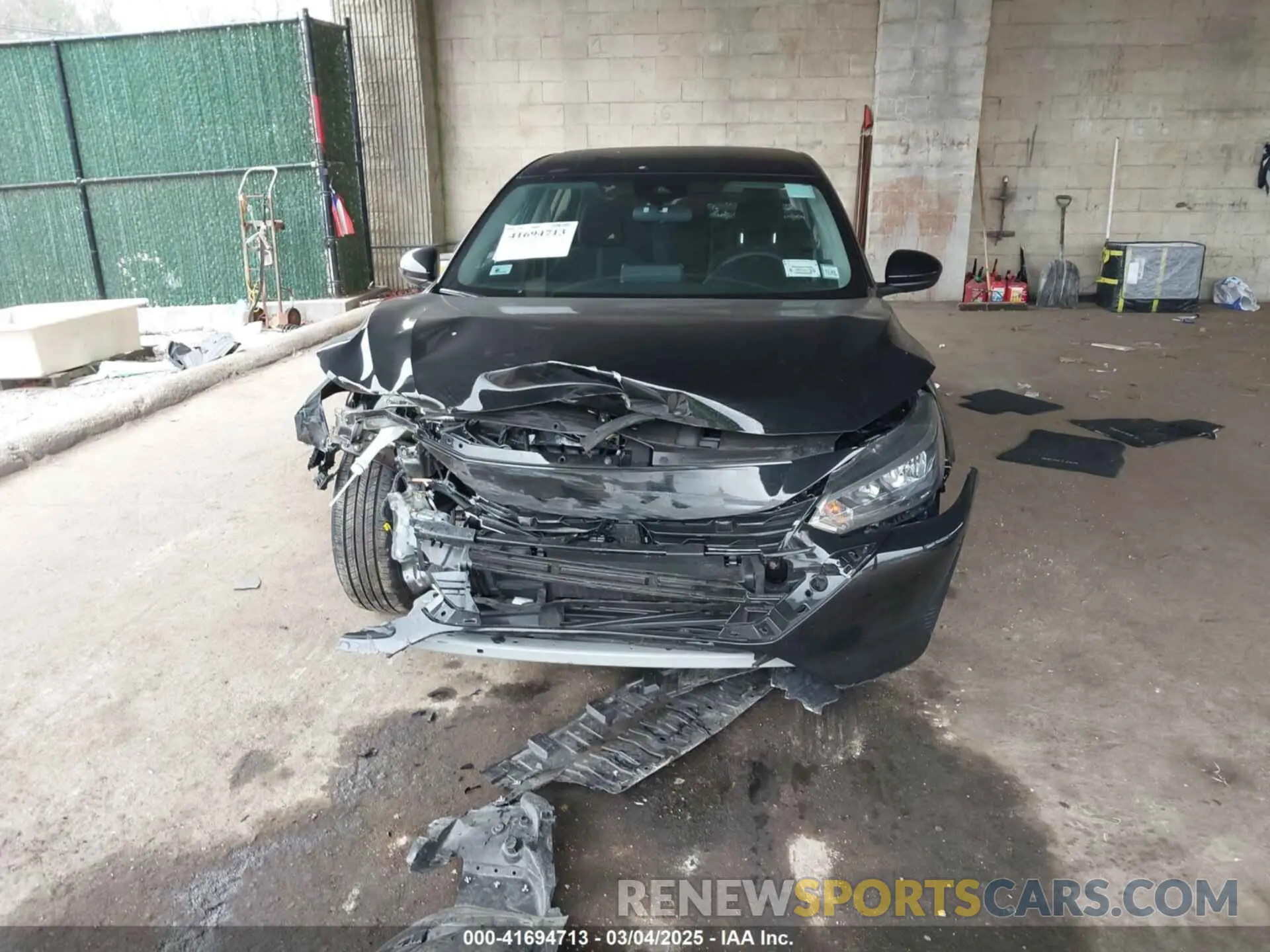 12 Photograph of a damaged car 3N1AB8CV9SY246478 NISSAN SENTRA 2025