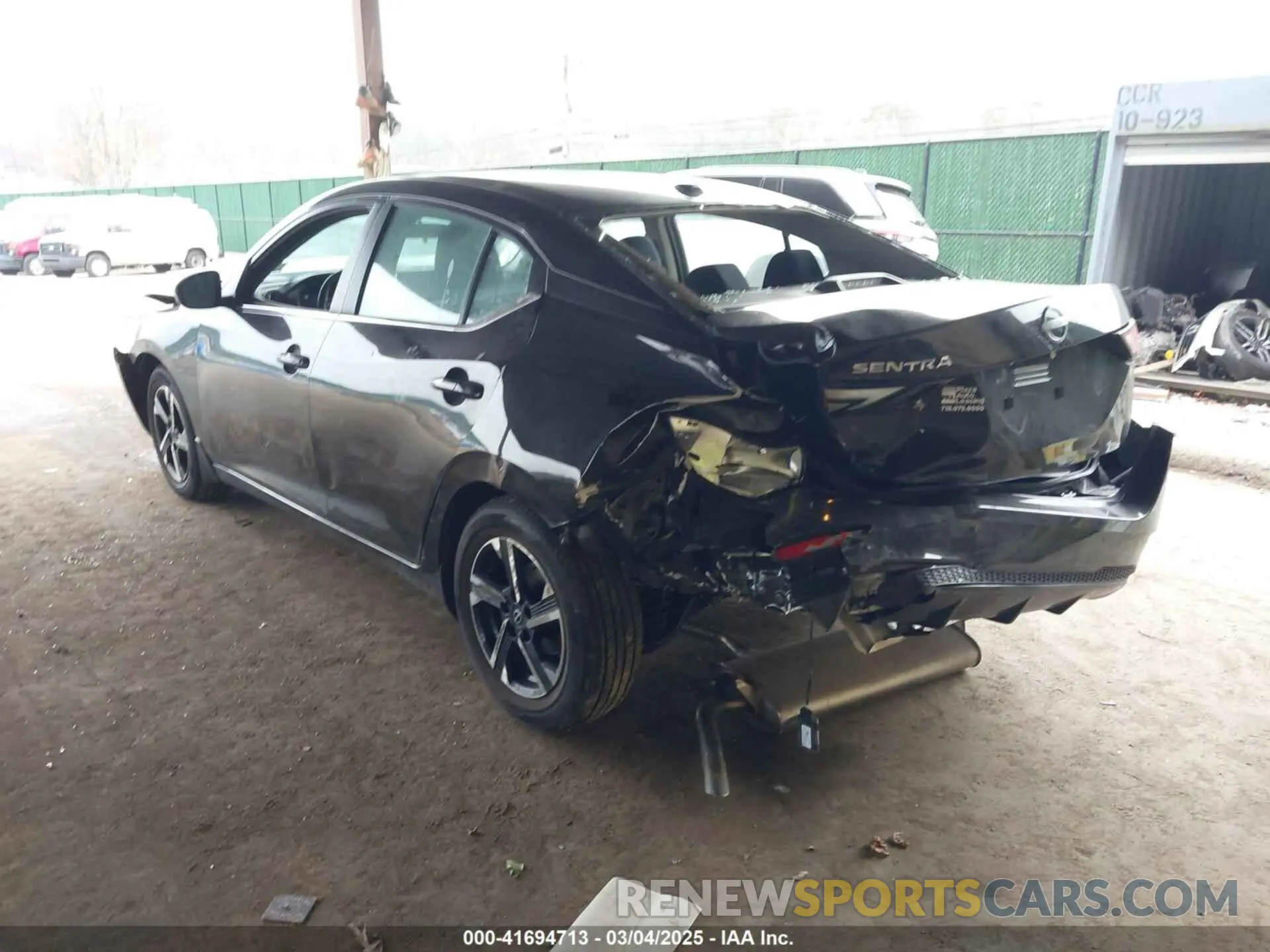 3 Photograph of a damaged car 3N1AB8CV9SY246478 NISSAN SENTRA 2025