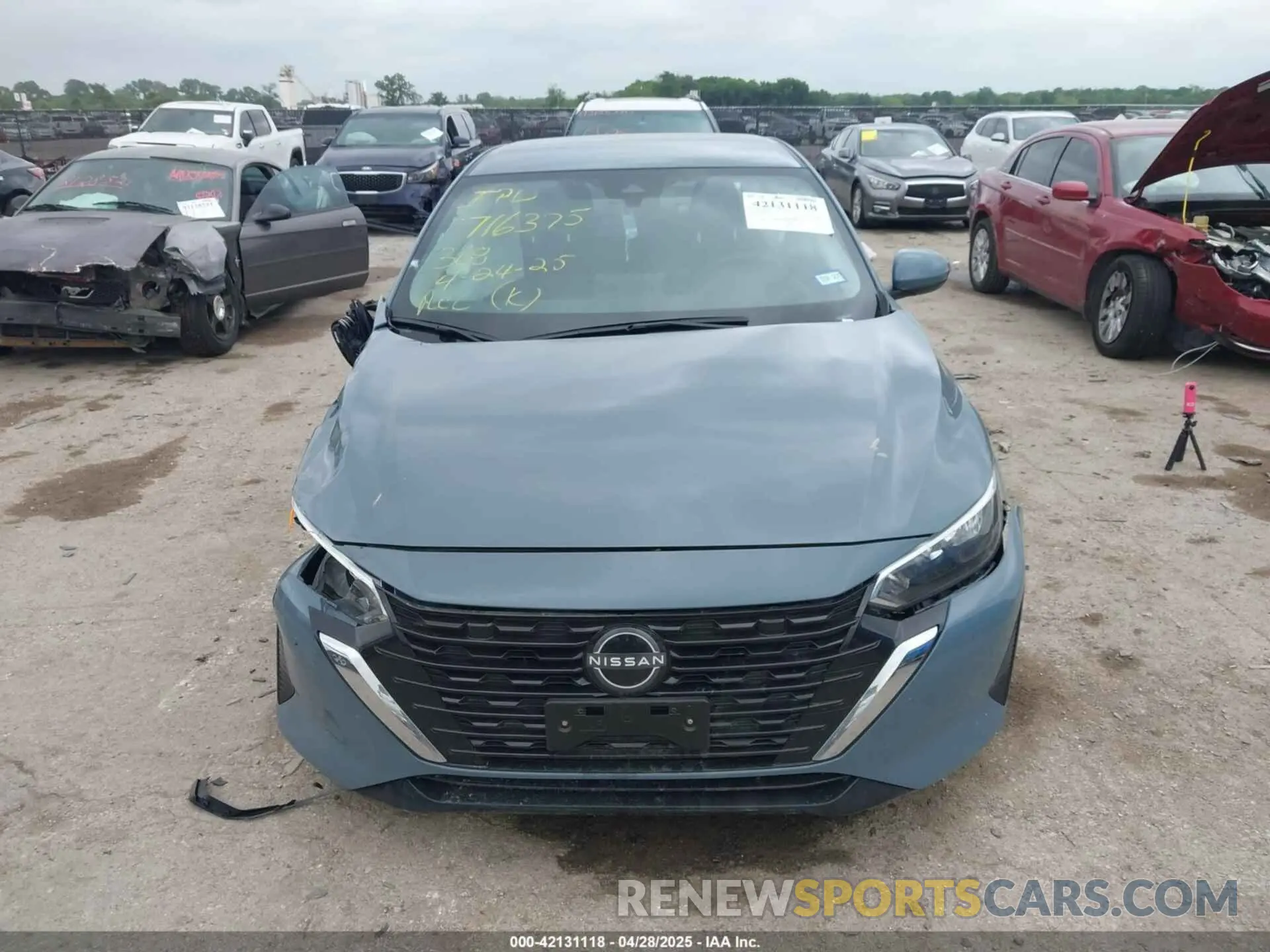 12 Photograph of a damaged car 3N1AB8CV9SY250644 NISSAN SENTRA 2025