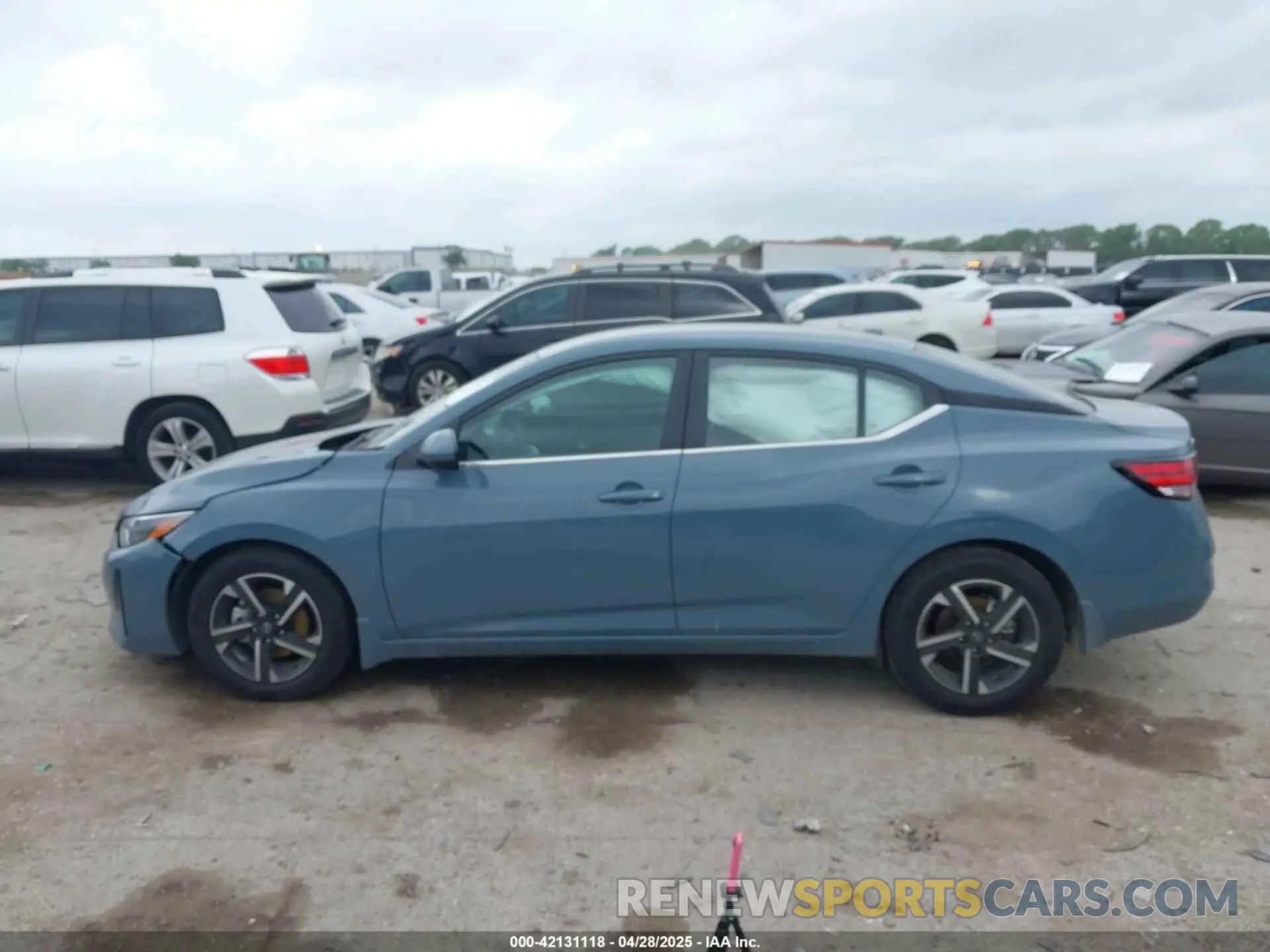 14 Photograph of a damaged car 3N1AB8CV9SY250644 NISSAN SENTRA 2025