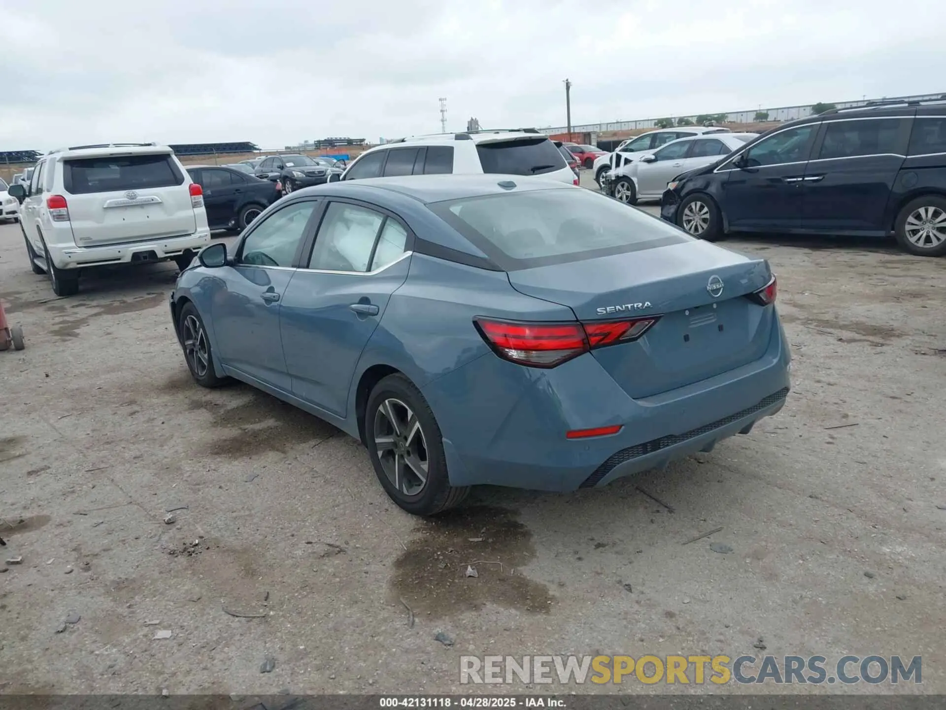 3 Photograph of a damaged car 3N1AB8CV9SY250644 NISSAN SENTRA 2025