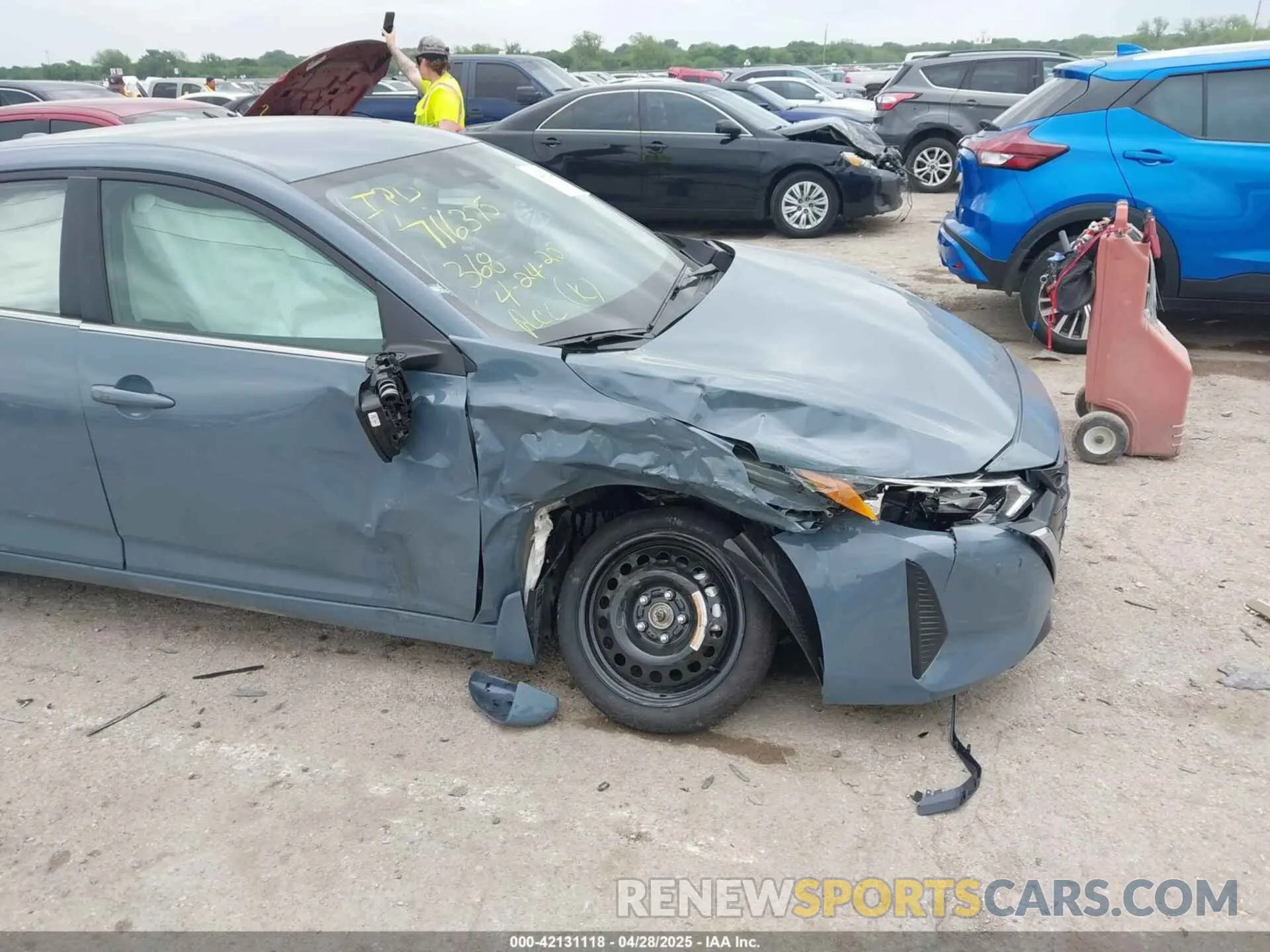 6 Photograph of a damaged car 3N1AB8CV9SY250644 NISSAN SENTRA 2025