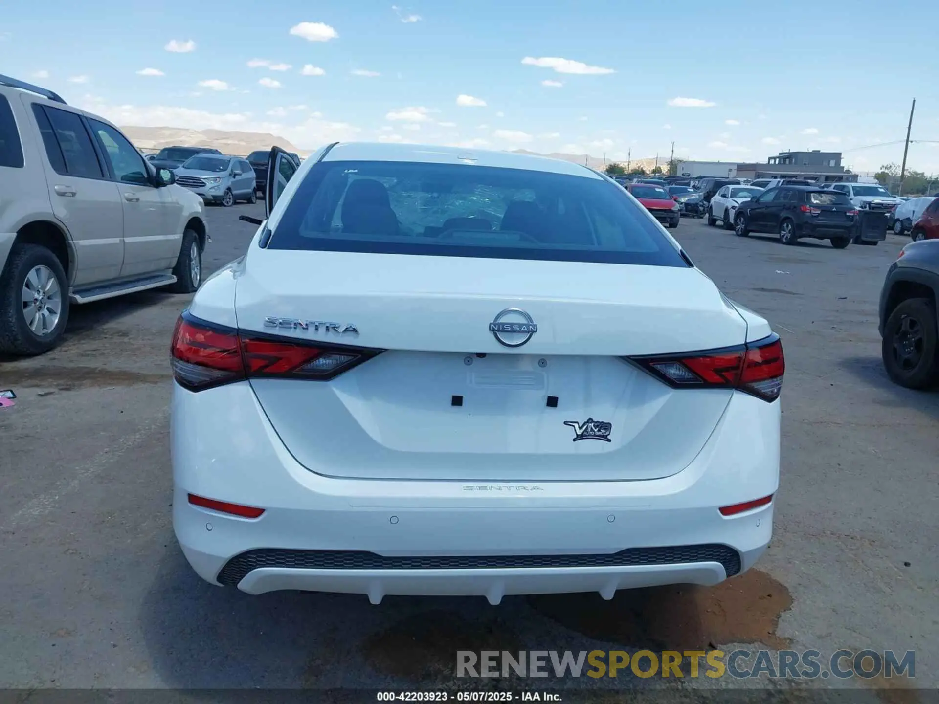 15 Photograph of a damaged car 3N1AB8CV9SY255777 NISSAN SENTRA 2025