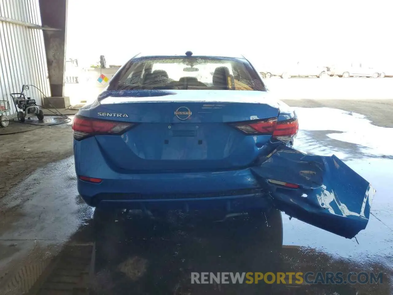 6 Photograph of a damaged car 3N1AB8CV9SY271302 NISSAN SENTRA 2025