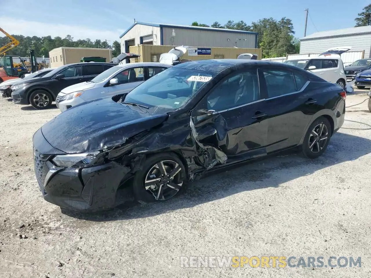 1 Photograph of a damaged car 3N1AB8CV9SY286981 NISSAN SENTRA 2025