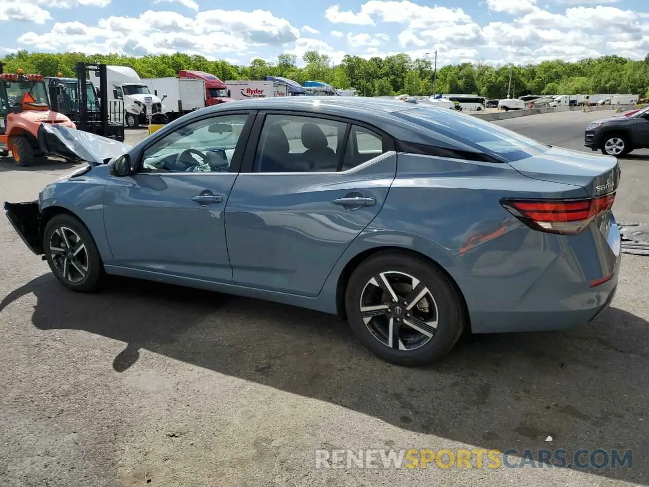 2 Photograph of a damaged car 3N1AB8CV9SY288083 NISSAN SENTRA 2025