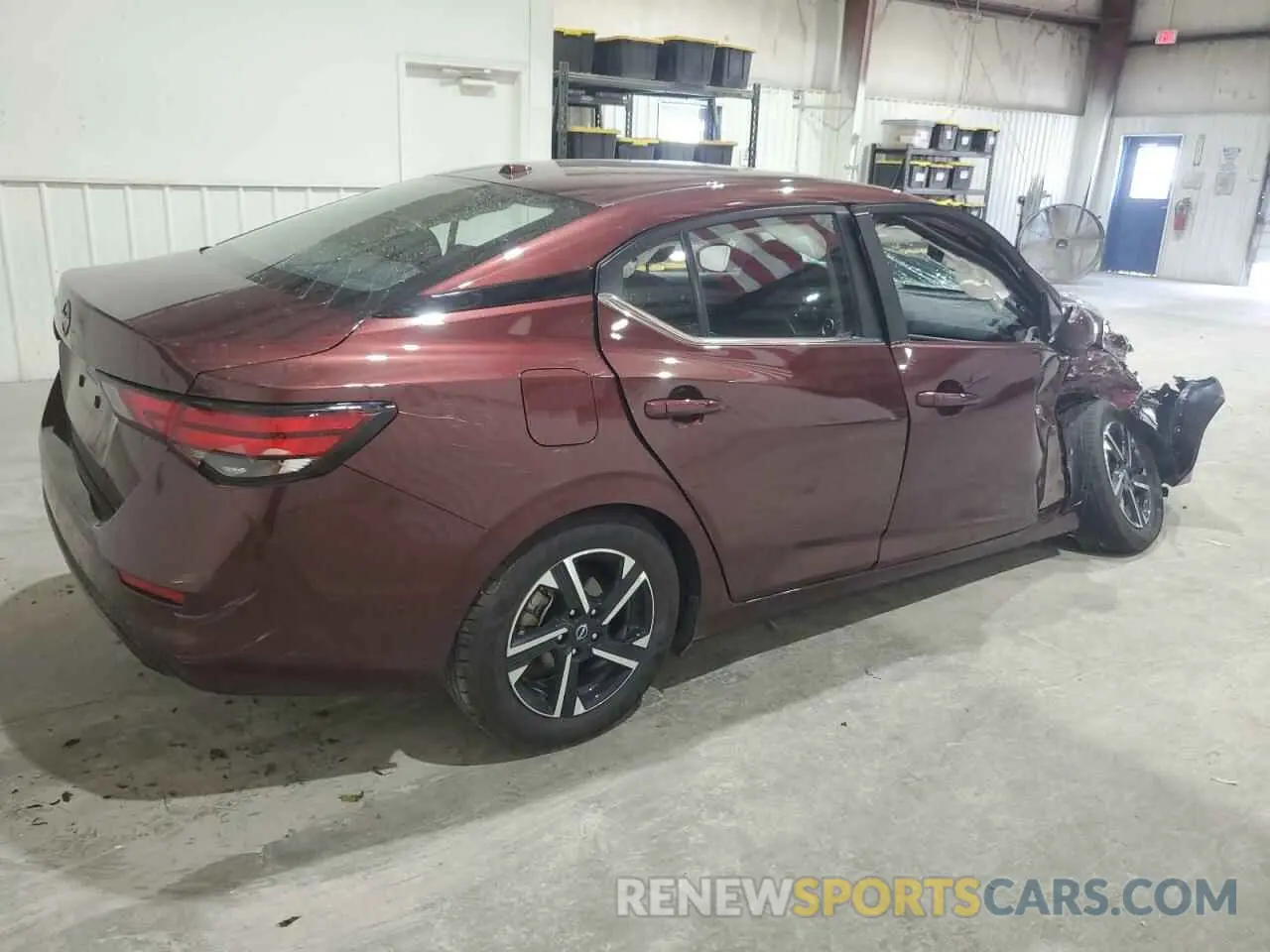 3 Photograph of a damaged car 3N1AB8CV9SY291209 NISSAN SENTRA 2025
