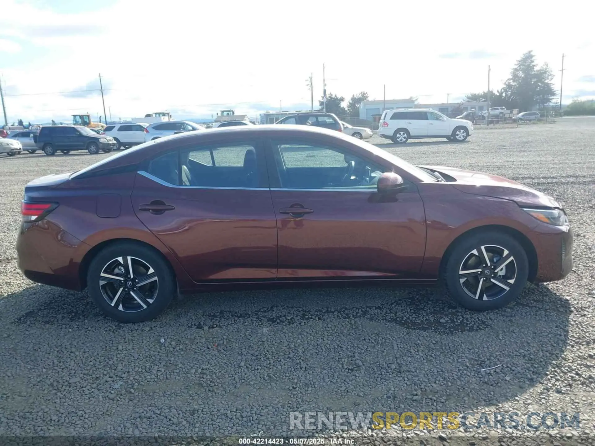 14 Photograph of a damaged car 3N1AB8CV9SY299777 NISSAN SENTRA 2025