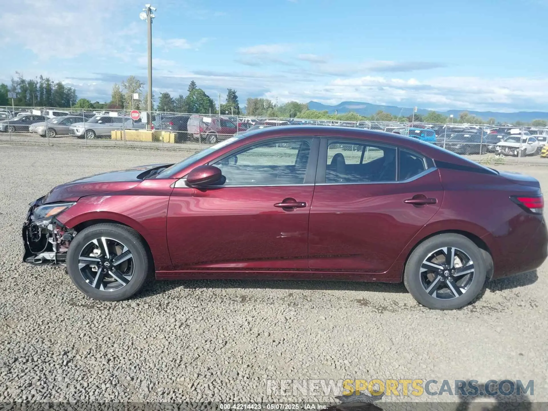 15 Photograph of a damaged car 3N1AB8CV9SY299777 NISSAN SENTRA 2025