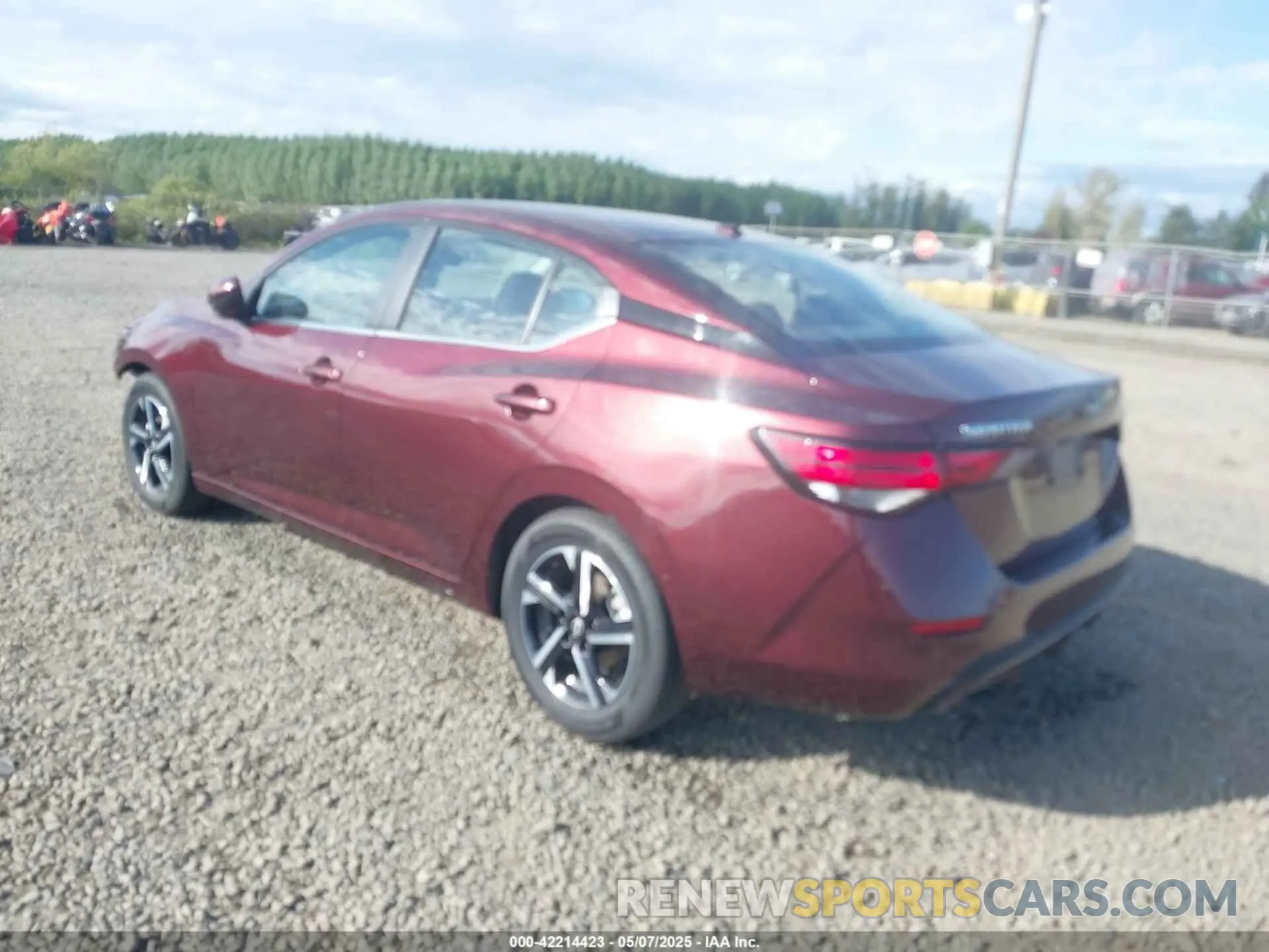3 Photograph of a damaged car 3N1AB8CV9SY299777 NISSAN SENTRA 2025
