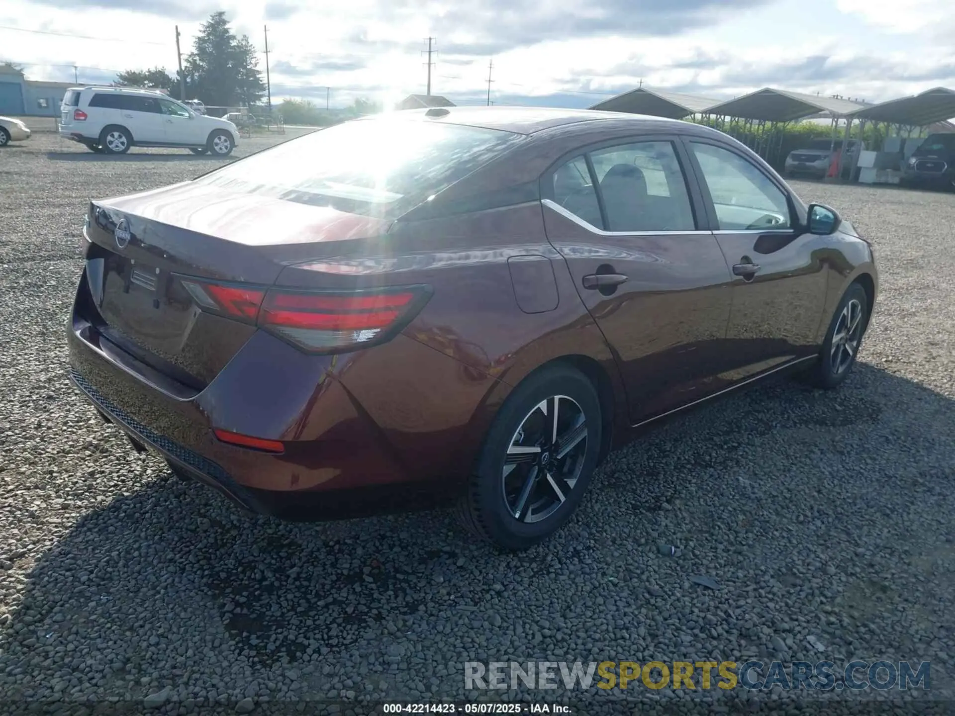 4 Photograph of a damaged car 3N1AB8CV9SY299777 NISSAN SENTRA 2025