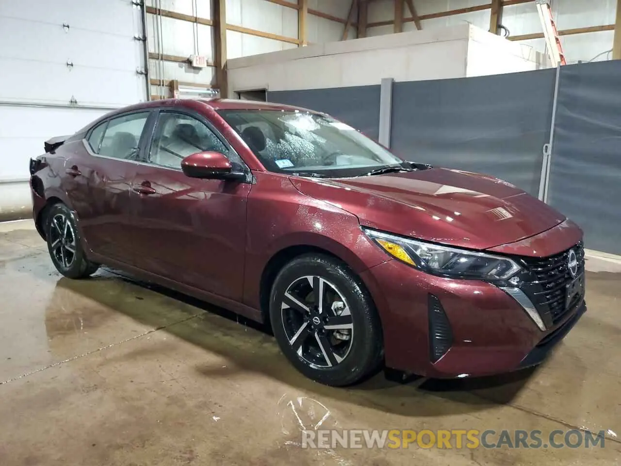 4 Photograph of a damaged car 3N1AB8CV9SY302015 NISSAN SENTRA 2025
