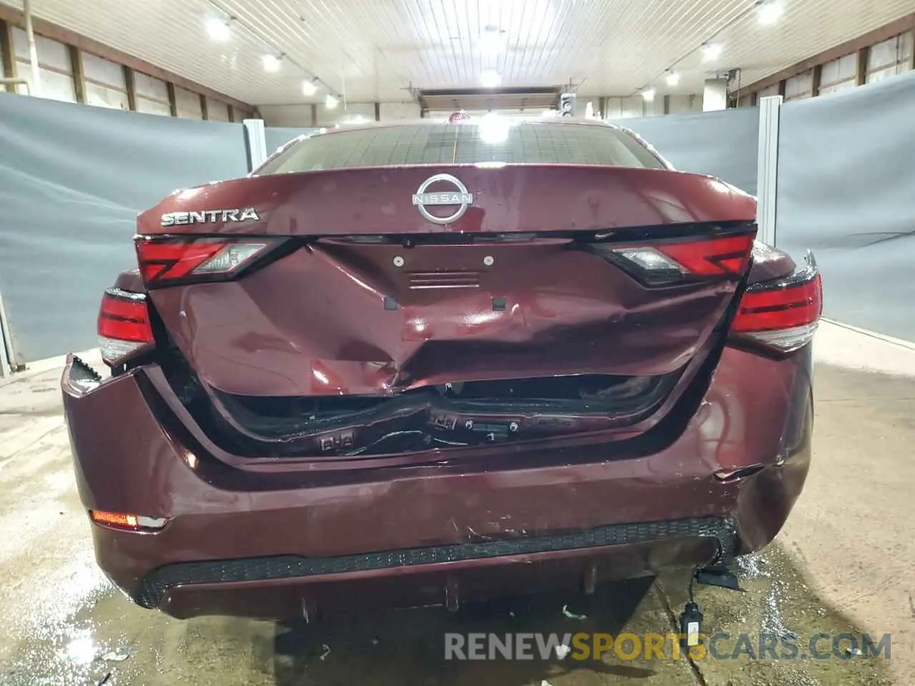 6 Photograph of a damaged car 3N1AB8CV9SY302015 NISSAN SENTRA 2025