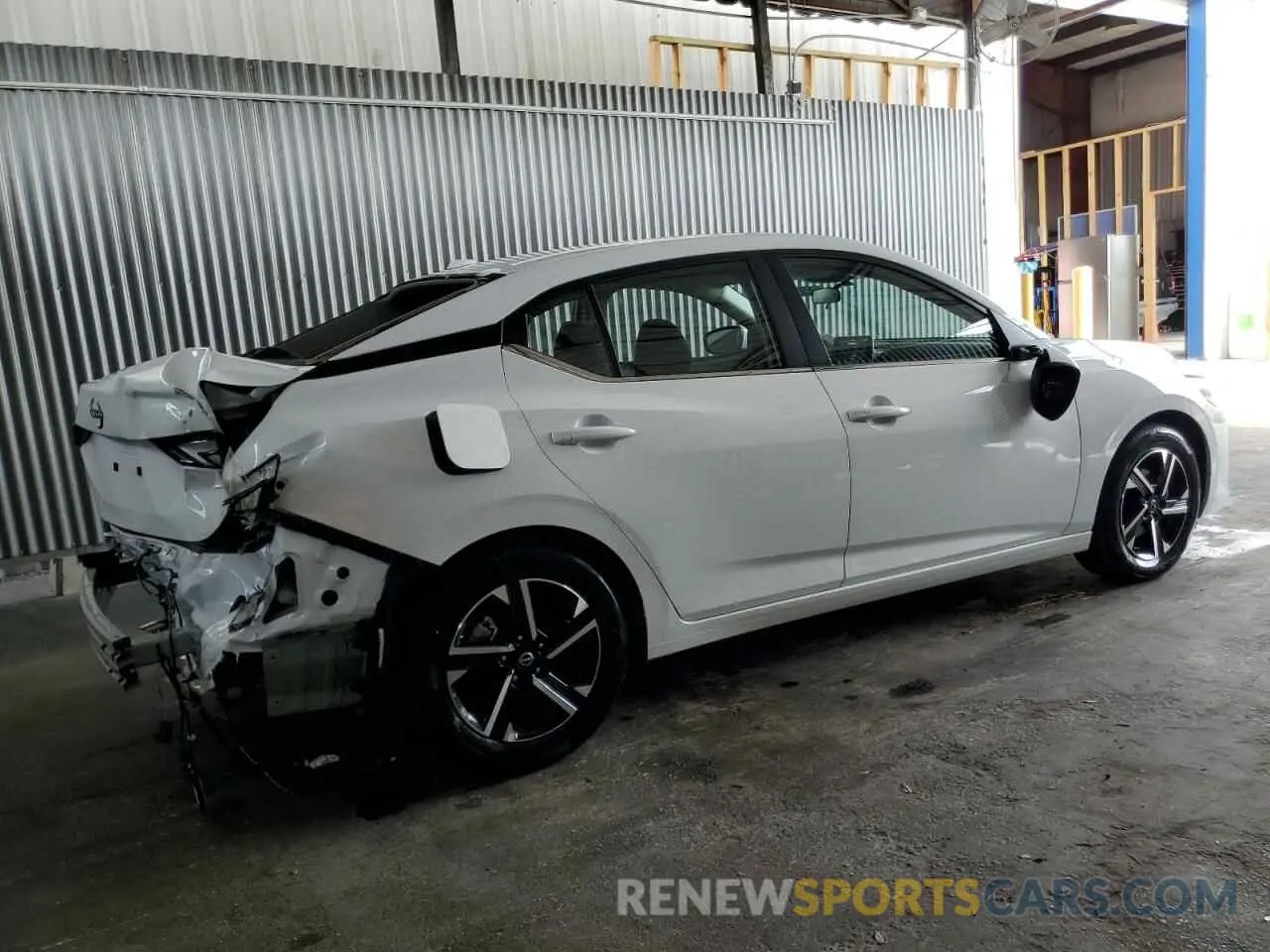 3 Photograph of a damaged car 3N1AB8CV9SY302869 NISSAN SENTRA 2025