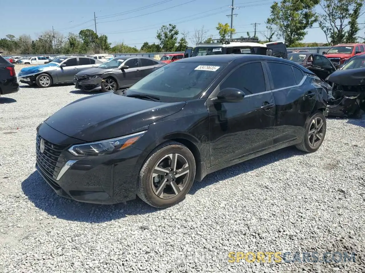 1 Photograph of a damaged car 3N1AB8CVXSY202540 NISSAN SENTRA 2025