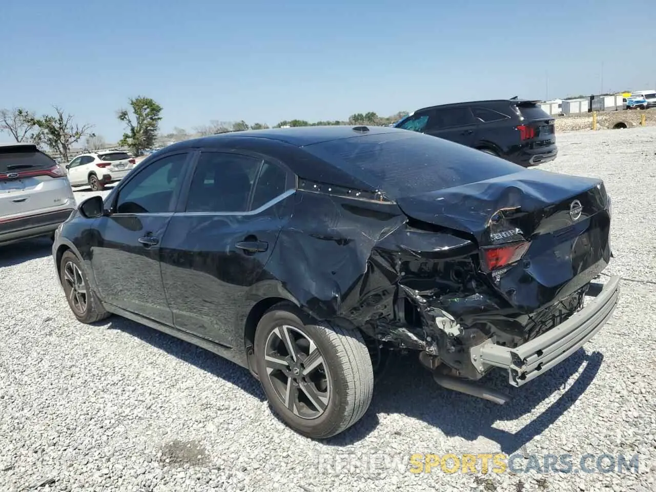 2 Photograph of a damaged car 3N1AB8CVXSY202540 NISSAN SENTRA 2025