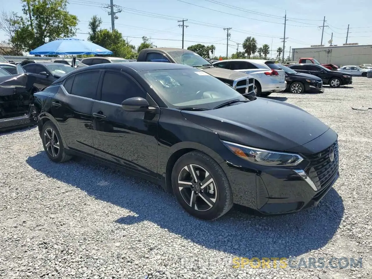 4 Photograph of a damaged car 3N1AB8CVXSY202540 NISSAN SENTRA 2025