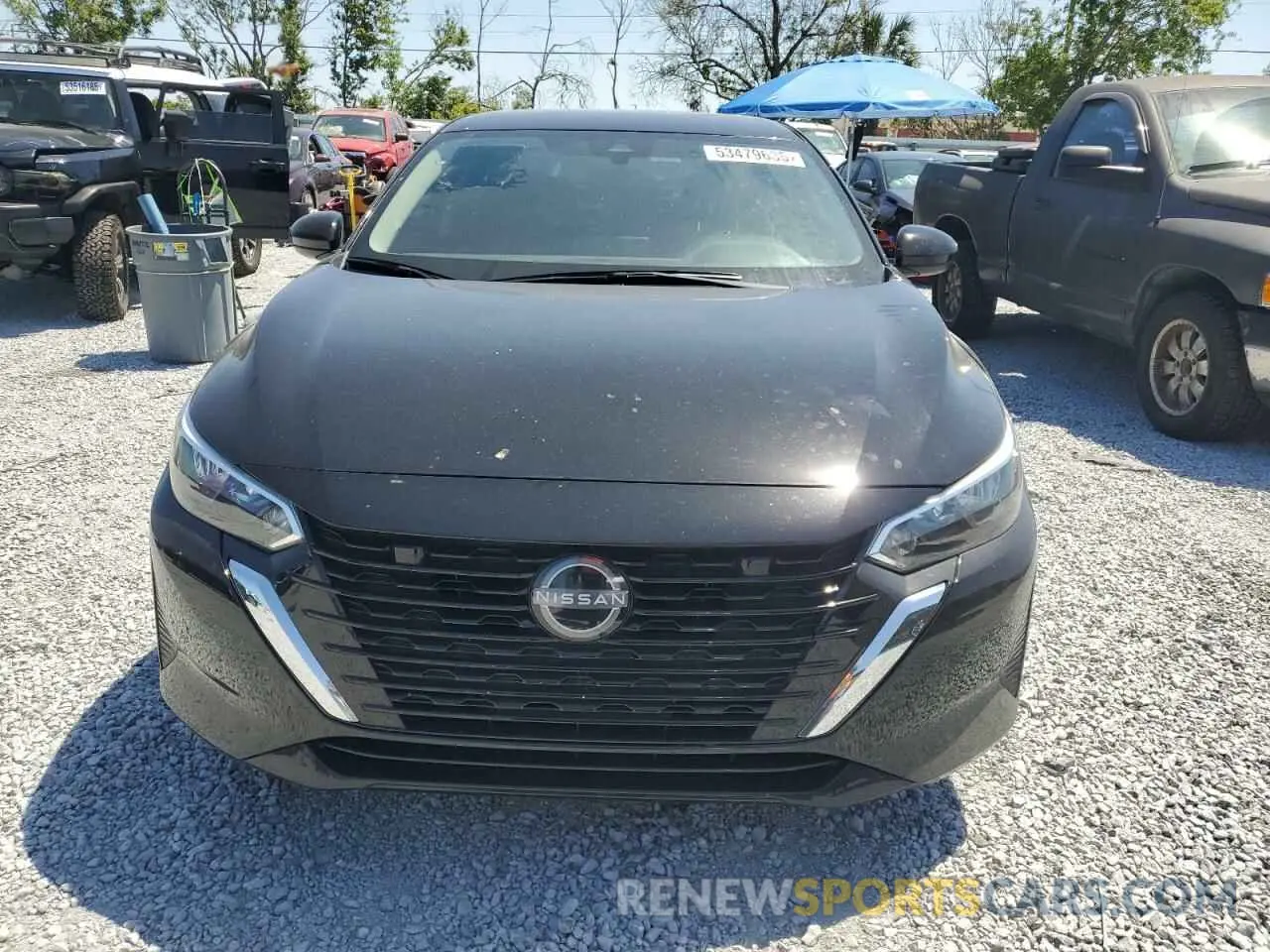 5 Photograph of a damaged car 3N1AB8CVXSY202540 NISSAN SENTRA 2025