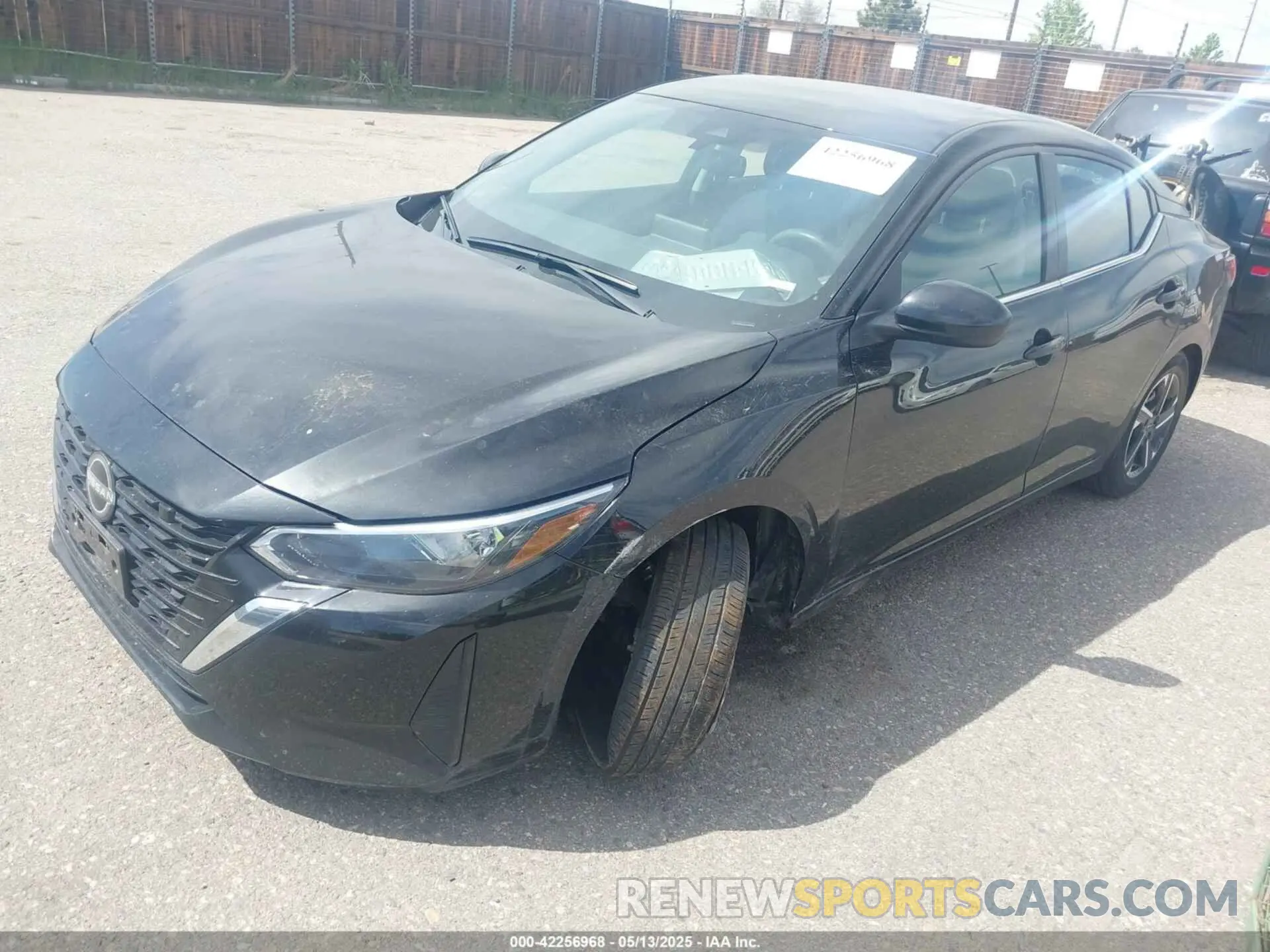 2 Photograph of a damaged car 3N1AB8CVXSY207530 NISSAN SENTRA 2025