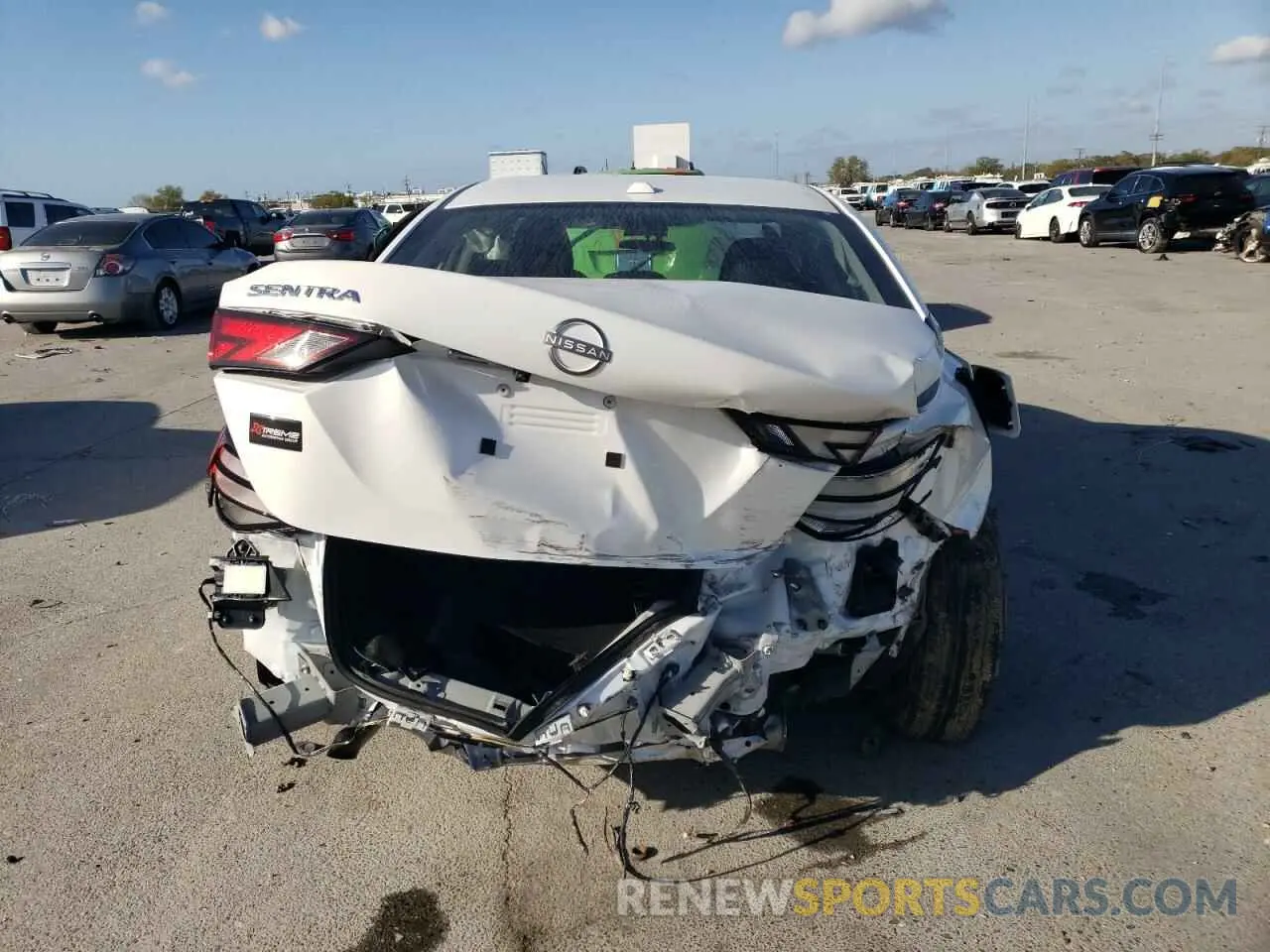 6 Photograph of a damaged car 3N1AB8CVXSY214039 NISSAN SENTRA 2025