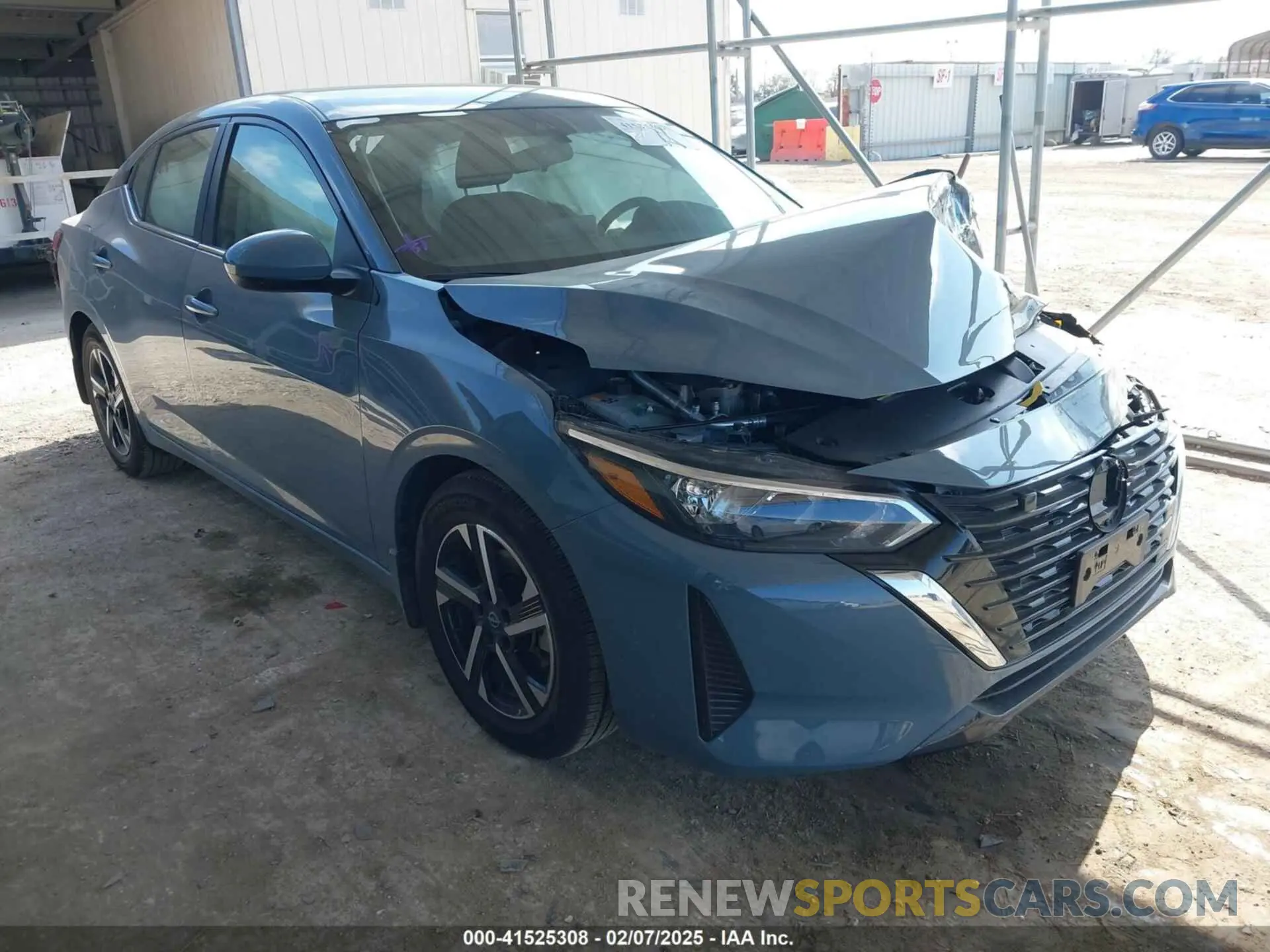 1 Photograph of a damaged car 3N1AB8CVXSY224862 NISSAN SENTRA 2025