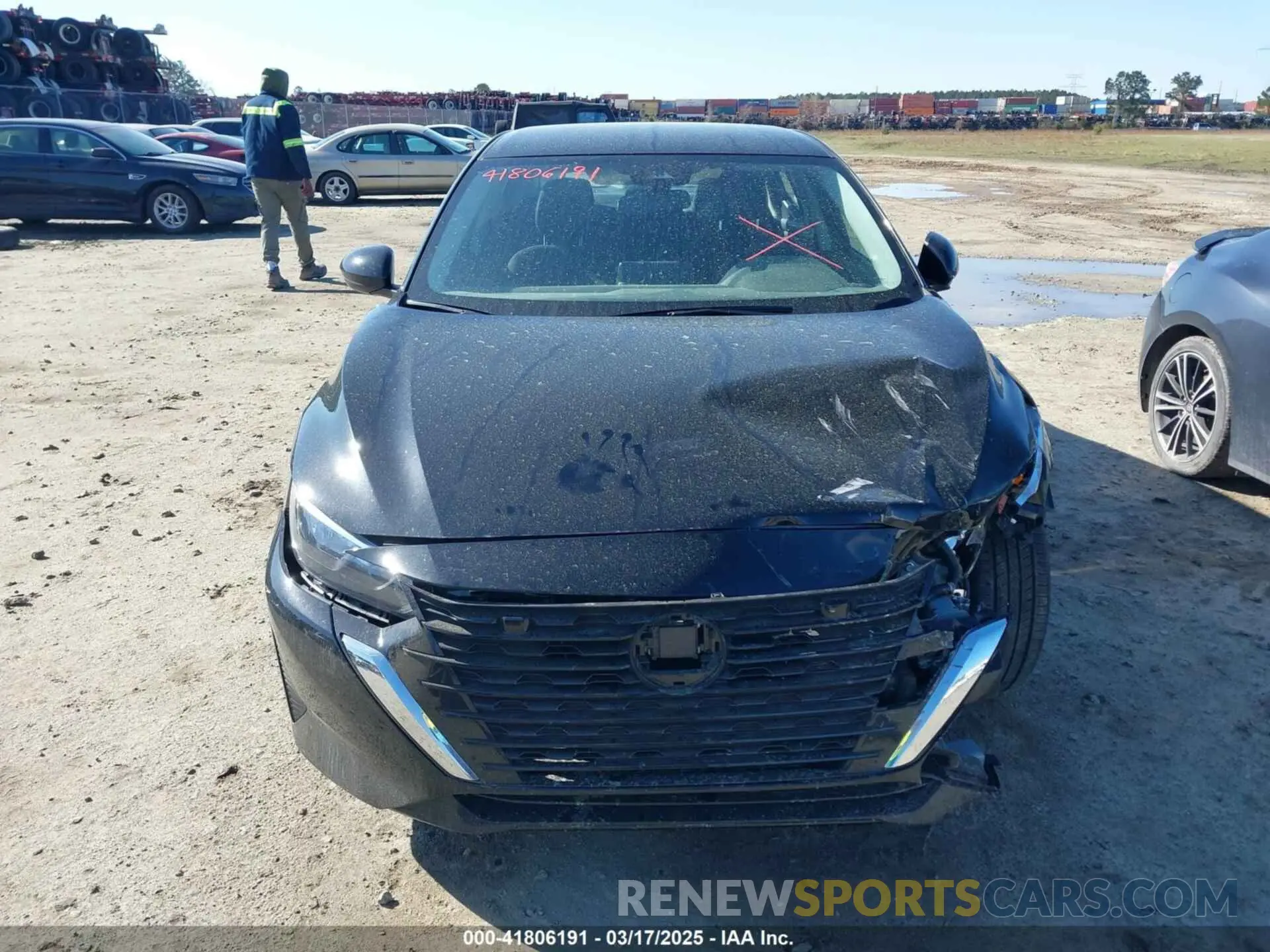 12 Photograph of a damaged car 3N1AB8CVXSY227521 NISSAN SENTRA 2025