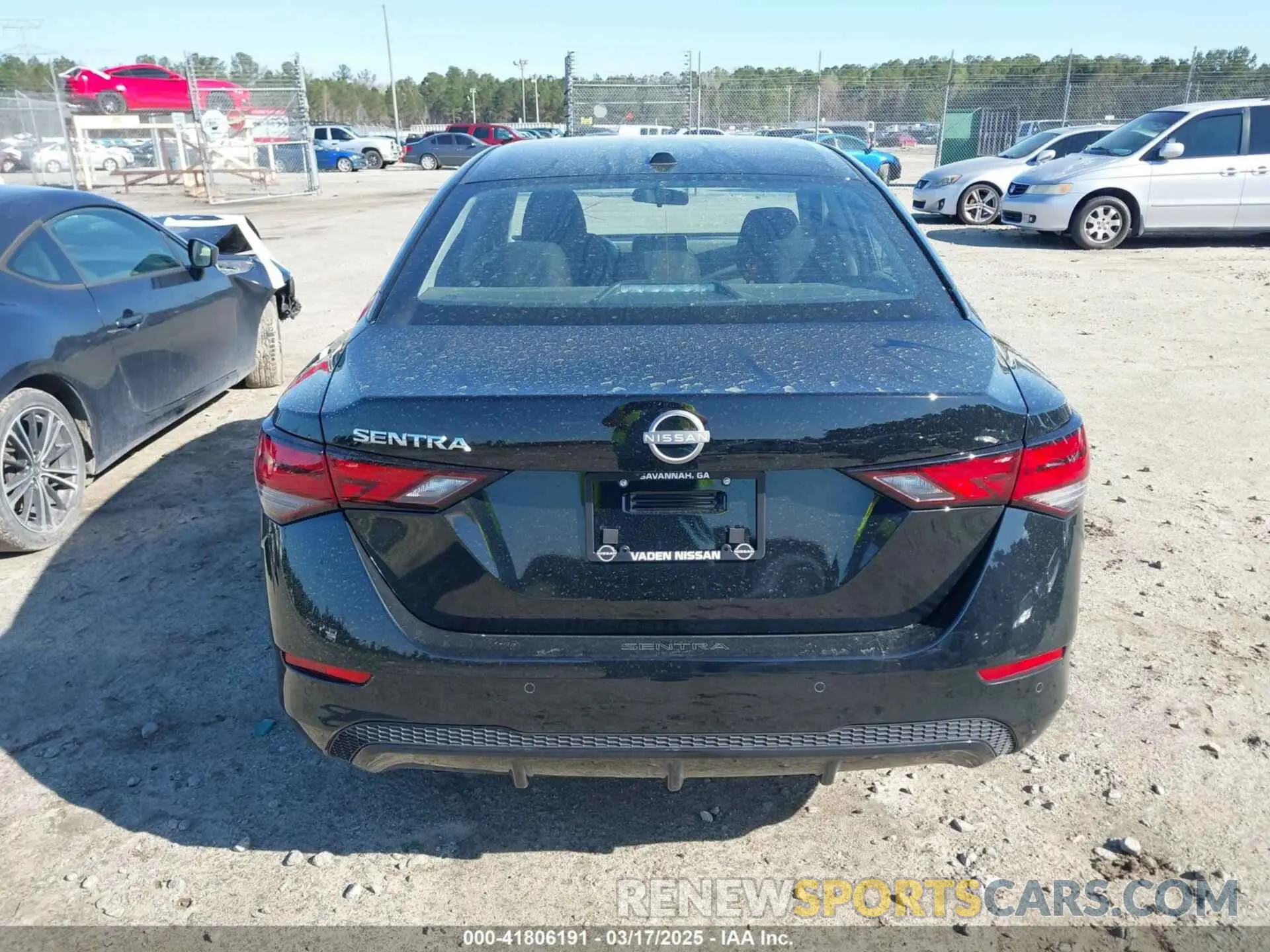 16 Photograph of a damaged car 3N1AB8CVXSY227521 NISSAN SENTRA 2025
