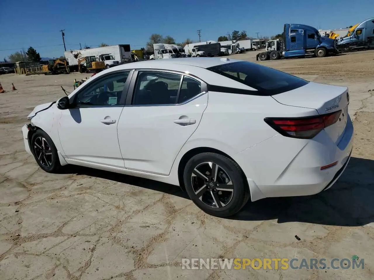 2 Photograph of a damaged car 3N1AB8CVXSY230922 NISSAN SENTRA 2025