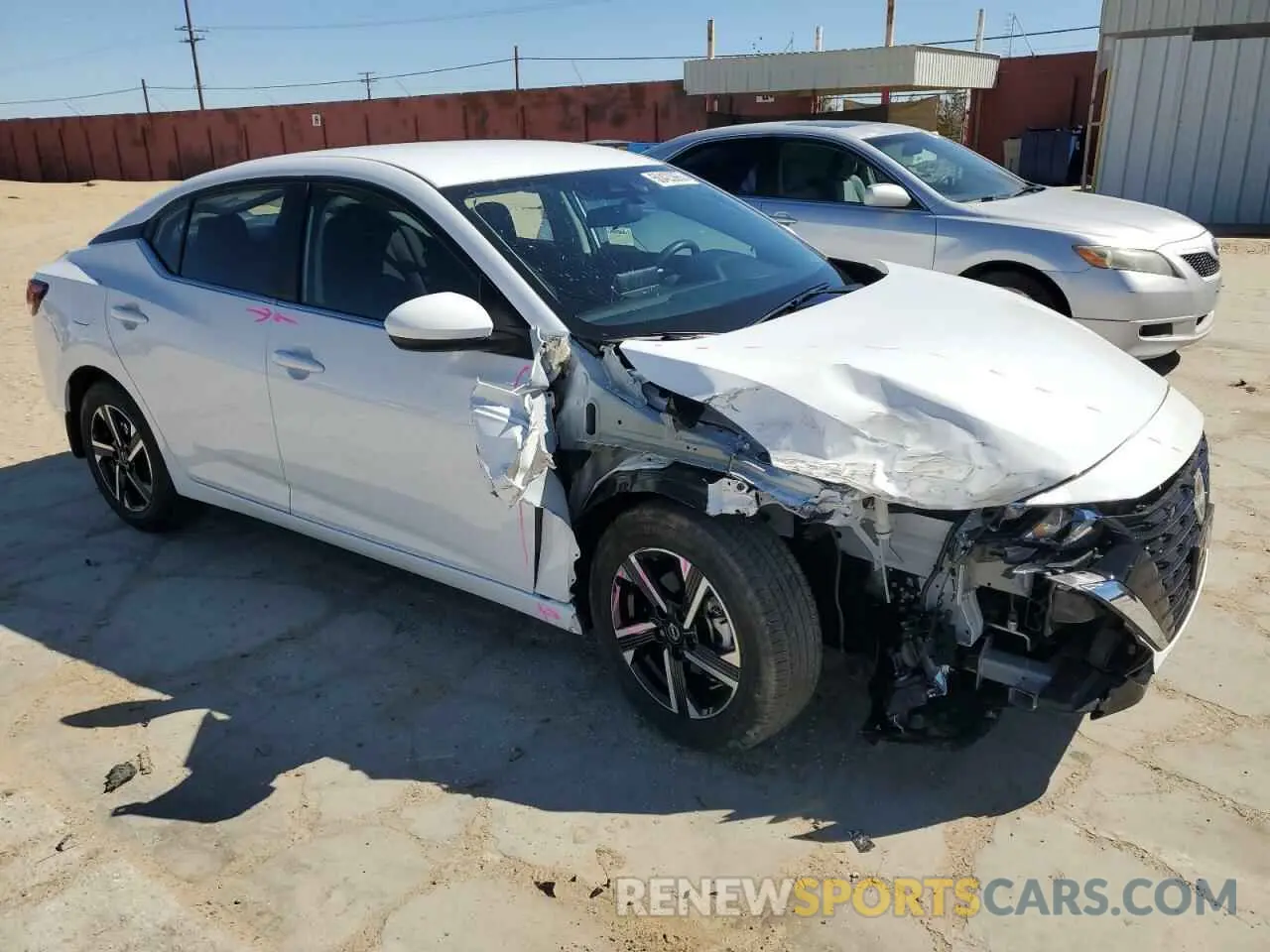 4 Photograph of a damaged car 3N1AB8CVXSY230922 NISSAN SENTRA 2025