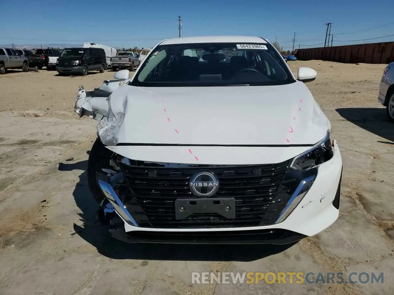 5 Photograph of a damaged car 3N1AB8CVXSY230922 NISSAN SENTRA 2025