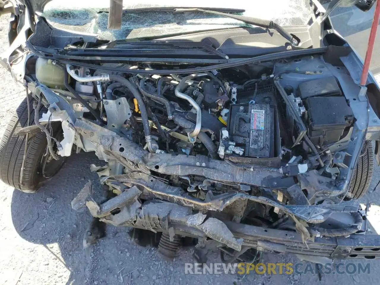 12 Photograph of a damaged car 3N1AB8CVXSY258140 NISSAN SENTRA 2025