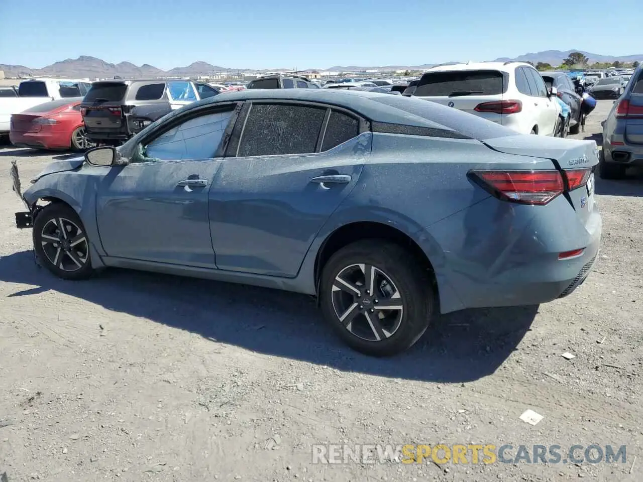 2 Photograph of a damaged car 3N1AB8CVXSY258140 NISSAN SENTRA 2025