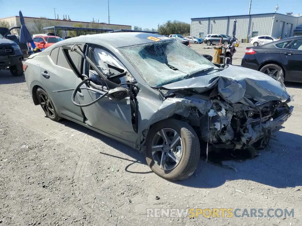 4 Photograph of a damaged car 3N1AB8CVXSY258140 NISSAN SENTRA 2025