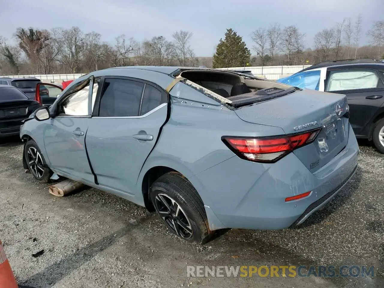 2 Photograph of a damaged car 3N1AB8CVXSY264598 NISSAN SENTRA 2025