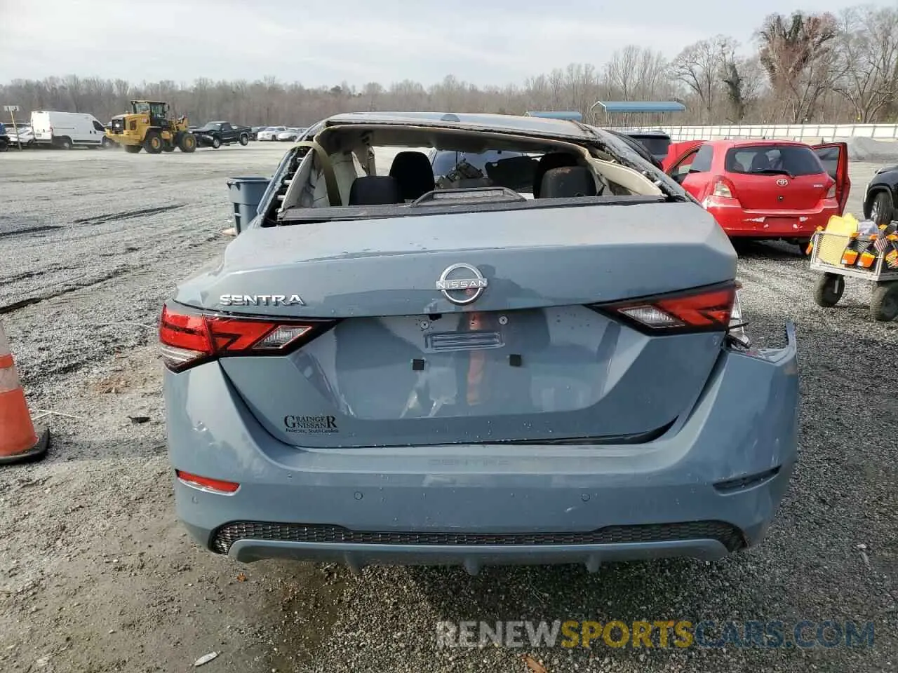 6 Photograph of a damaged car 3N1AB8CVXSY264598 NISSAN SENTRA 2025