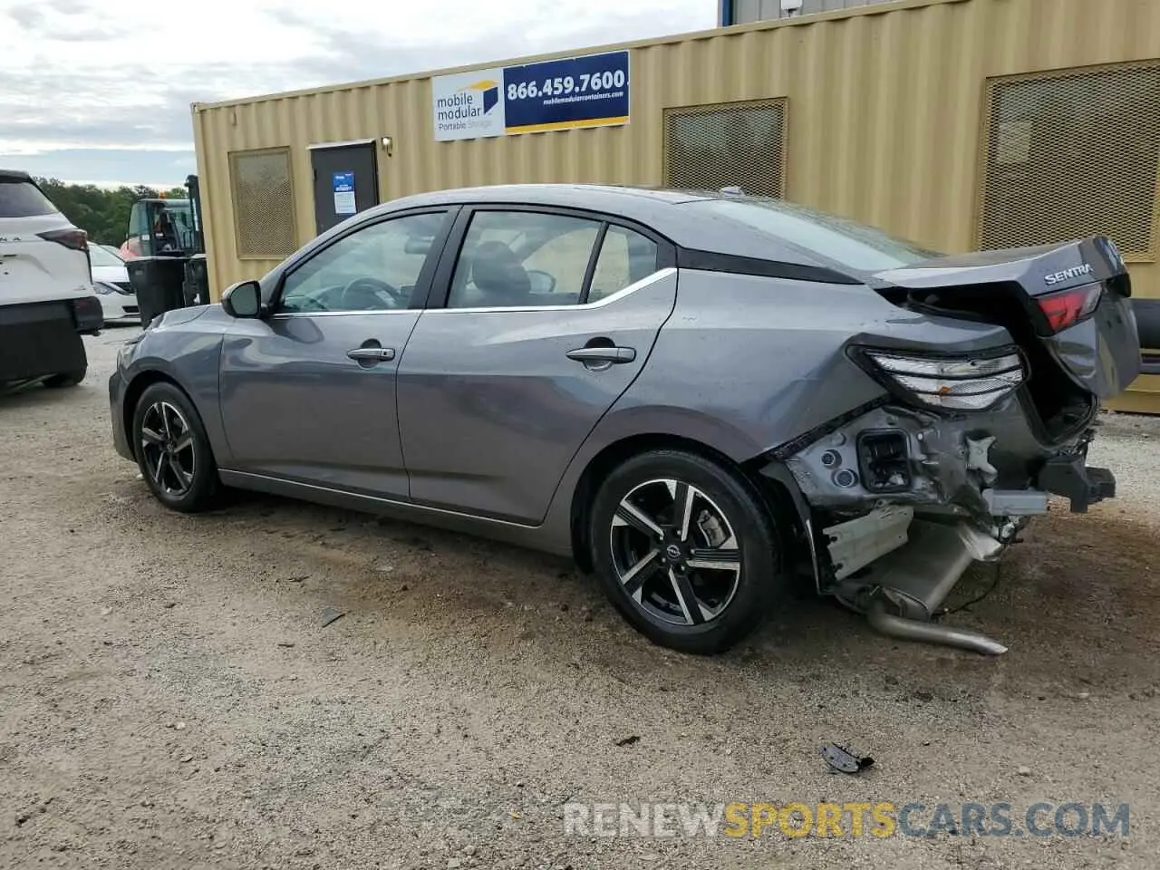 2 Photograph of a damaged car 3N1AB8CVXSY275441 NISSAN SENTRA 2025